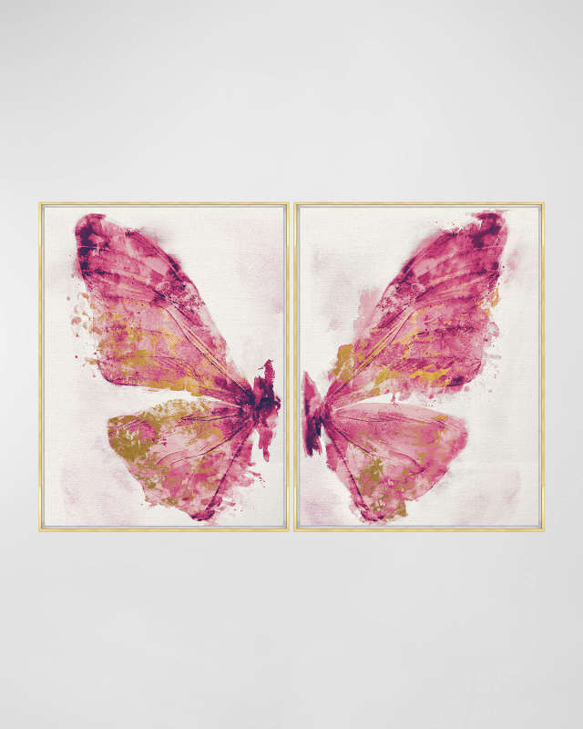 "Wing of Fantasy" Giclees by Zoey Riley, Set of 2